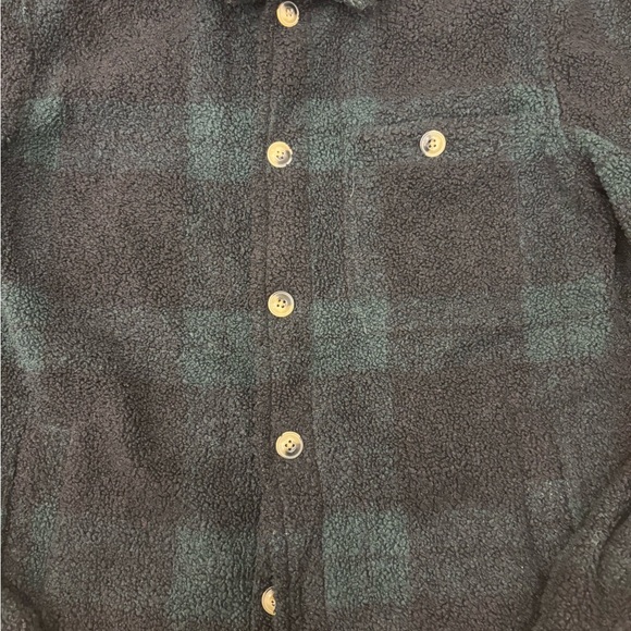 Marine Layer Sherpa Plaid Overshirt‎ - Picture 5 of 6
